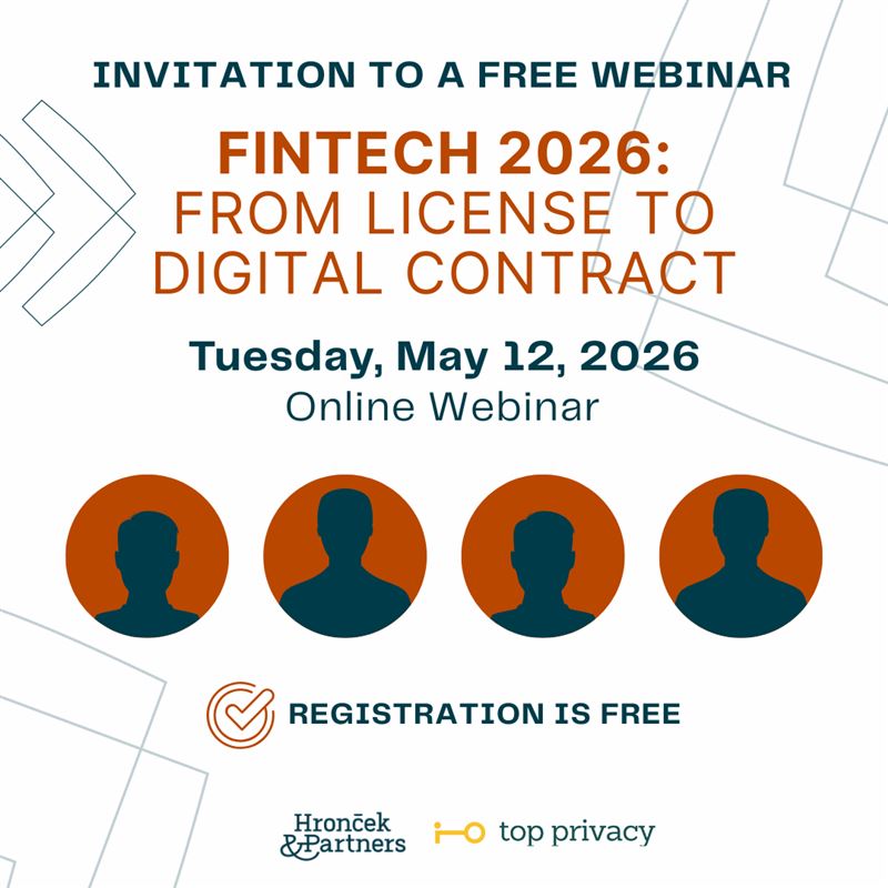 Speaker Introduction: Free Online Webinar – May 12, 2026: FINTECH 2026: FROM LICENSE TO DIGITAL CONTRACT